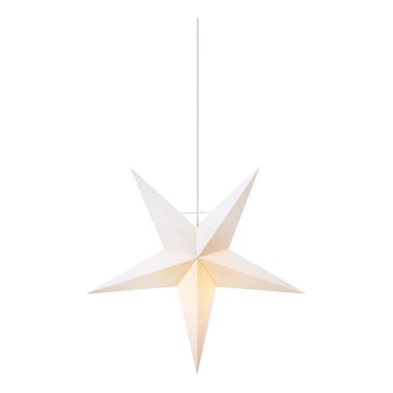Markslöjd 706423 - Vánoční dekorace ORION 1xE14/6W/230V pr. 42 cm bílá