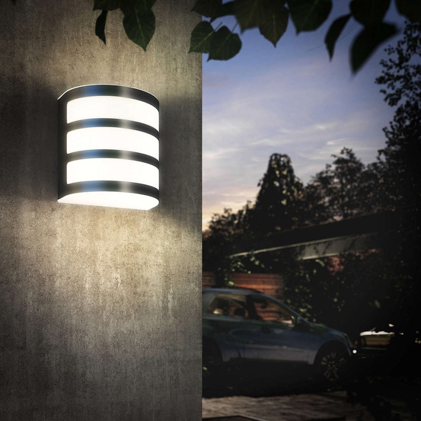 Philips Massive 17025/93/50 - LED venkovní nástěnné svítidlo CALGARY 1xLED/9,5W/230V