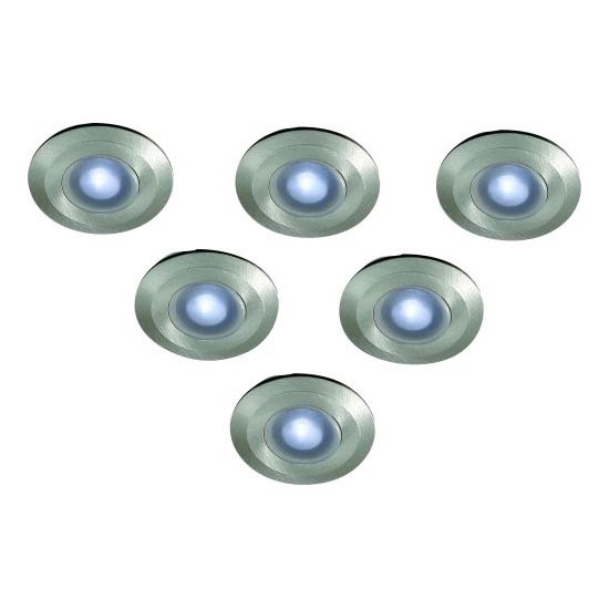 Massive 17080/47/10 - SADA 6x LED Venkovní nájezdové světlo RAMSGATE 6xLED/0,06W