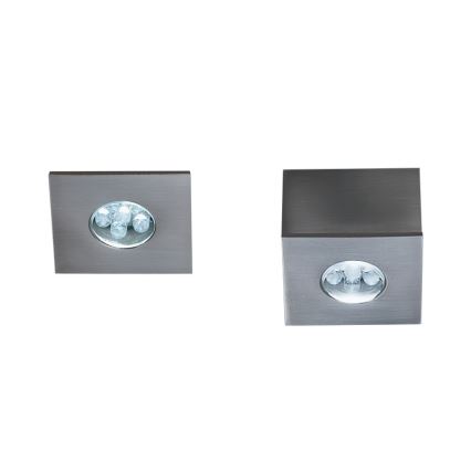 Philips Massive 59028/17/10 - SADA 3x LED Podhledové svítidlo MONTICELLO 0,36W/230V