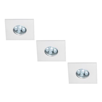 Massive 59028/31/10 - SADA 3x LED podhledové svítidlo MONTICELLO 3xLED/0,36W/230V Massive 59028/31/10 - SADA 3x LED podhledové svítidlo MONTICELLO 3xLED/0,36W/230V