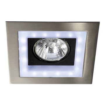 Massive 59530/17/10 - LED Zápustné bodové svítidlo BONZI 1xGU10/35W + 16xLED/3W Massive 59530/17/10 - LED Zápustné bodové svítidlo BONZI 1xGU10/35W + 16xLED/3W