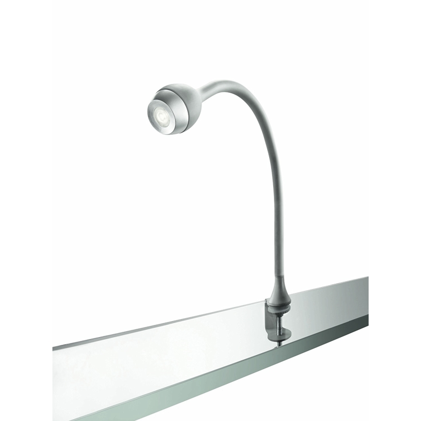 Philips Massive 66705/87/10 - LED Nástěnná stolní lampička JARNO 1xLED/2,5W metalicky šedá