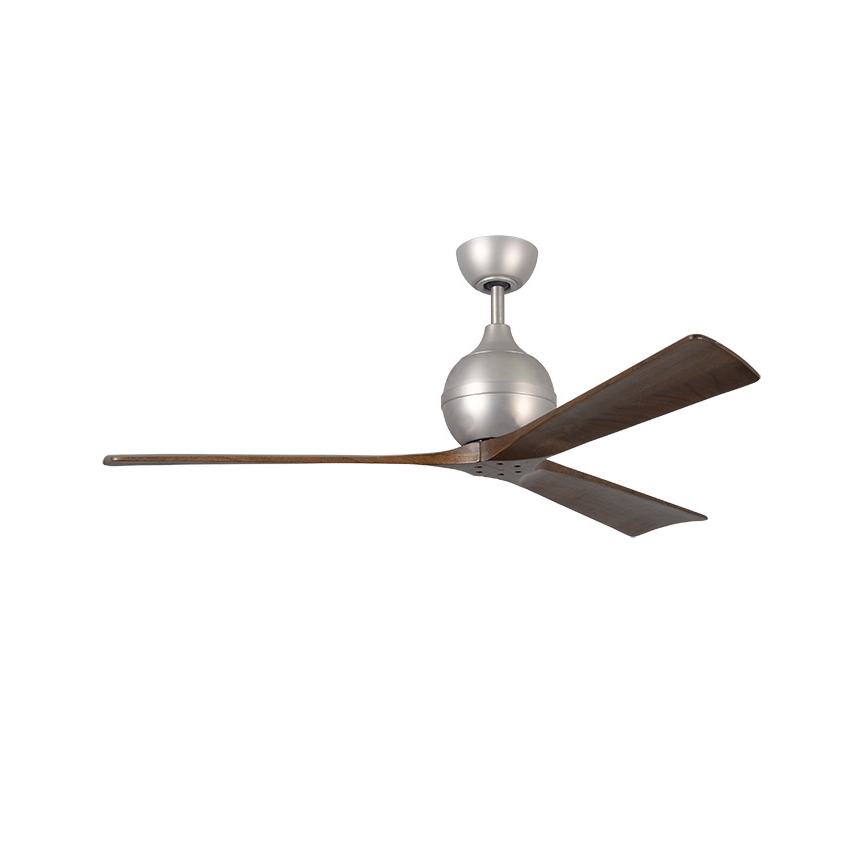Matthews VEN-IR3-52 - Stropní ventilátor IRENE 52" matný nikl/ořech
