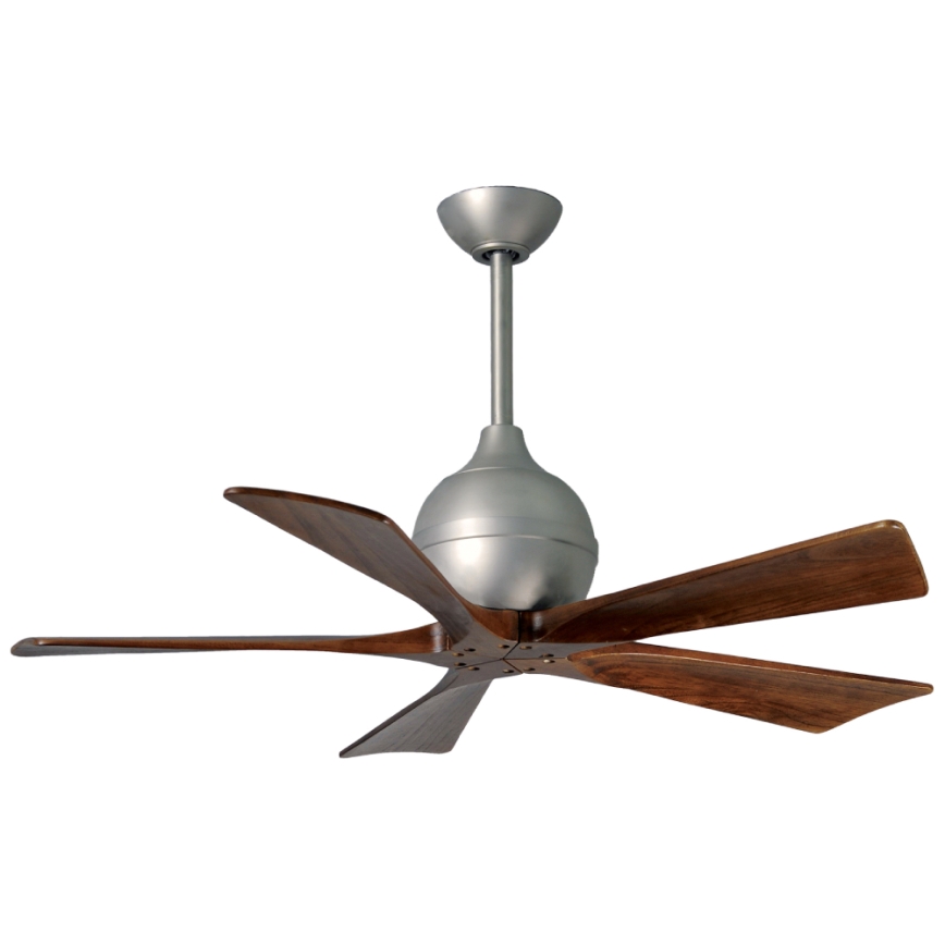 Matthews VEN-IR5-52 - Stropní ventilátor IRENE 52 matný nikl/ořech