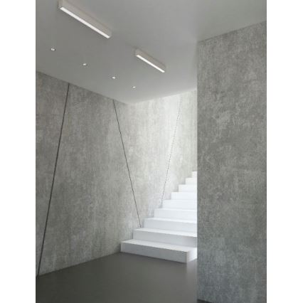 MAXLIGHT C0124D - LED Stmívatelné stropní svítidlo LINEAR LED/18W/230V 57 cm bílá