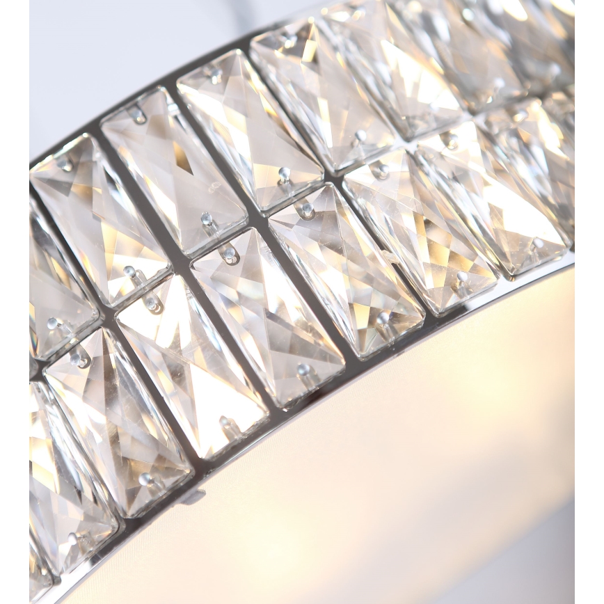 MAXLIGHT P0236 - Lustr na lanku DIAMANTE 5xG9/42W/230V pr. 38 cm lesklý chrom