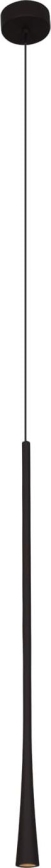 MAXLIGHT P0373 - LED Lustr na lanku COFFEE LED/7W/230V pr. 3 cm černá