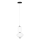 MAXLIGHT P0467 - LED Lustr na lanku AKIKO LED/16W/230V pr. 20 cm bílá