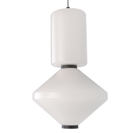 MAXLIGHT P0467 - LED Lustr na lanku AKIKO LED/16W/230V pr. 20 cm bílá