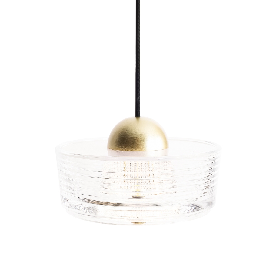 MAXLIGHT P0543 - LED Lustr na lanku LIPARI LED/22W/230V pr. 35 cm čirá