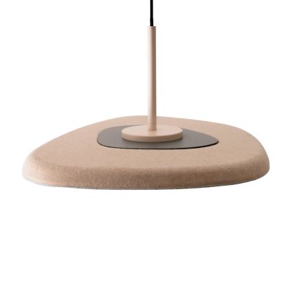 MAXLIGHT P0561 - LED Lustr na lanku DEUX LED/5W/230V béžová/šedá