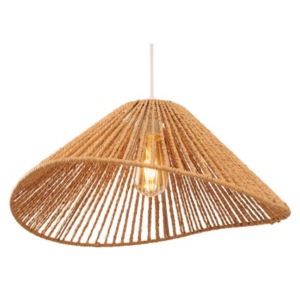 MAXLIGHT P0577 - Lustr na lanku AMALFI 1xE27/15W/230V pr. 45 cm béžová