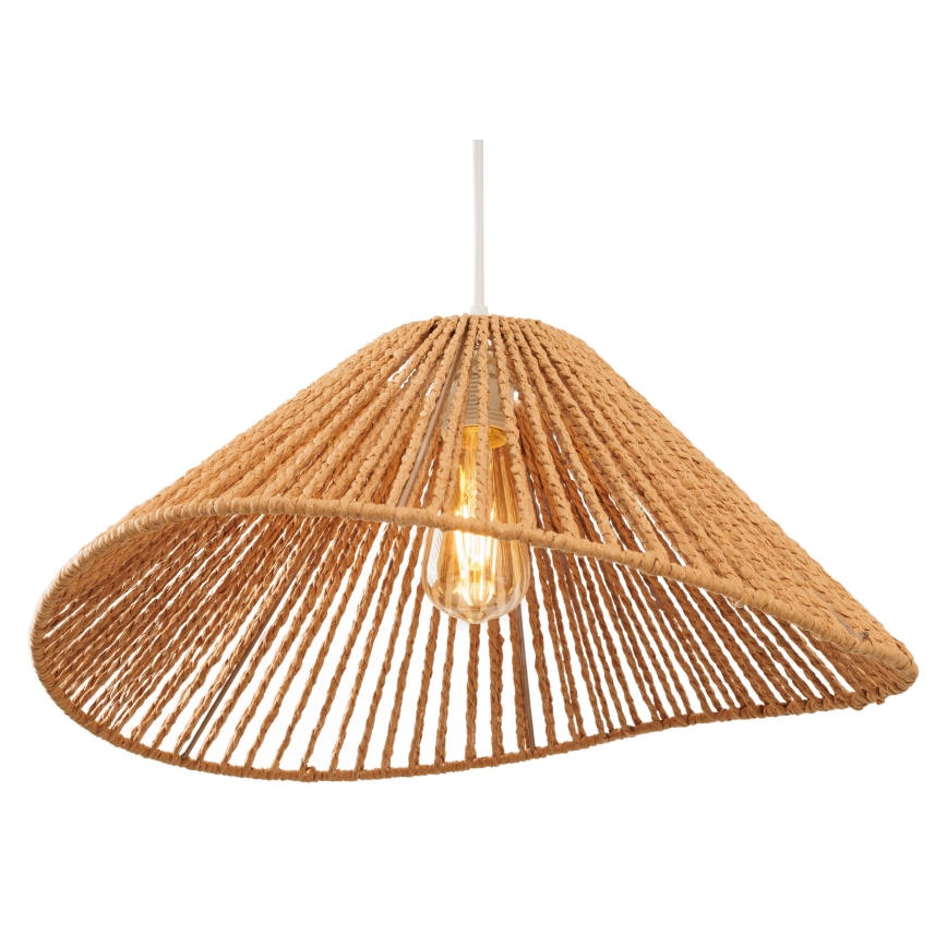 MAXLIGHT P0577 - Lustr na lanku AMALFI 1xE27/15W/230V pr. 45 cm béžová