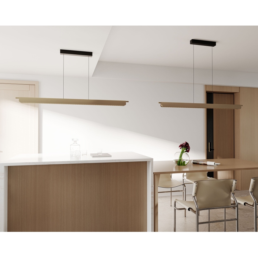 MAXLIGHT P0596 - LED Stmívatelný lustr na lanku JO-JO LED/40W/230V 2700/4500/5500K zlatá