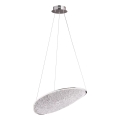 MAXLIGHT P0636D - LED Lustr na lanku EMPIRE LED/17W/230V lesklý chrom