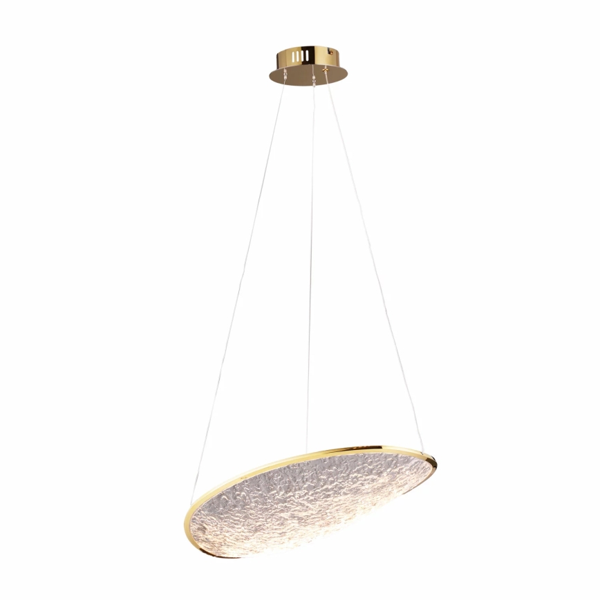 MAXLIGHT P0637D - LED Lustr na lanku EMPIRE LED/17W/230V zlatá