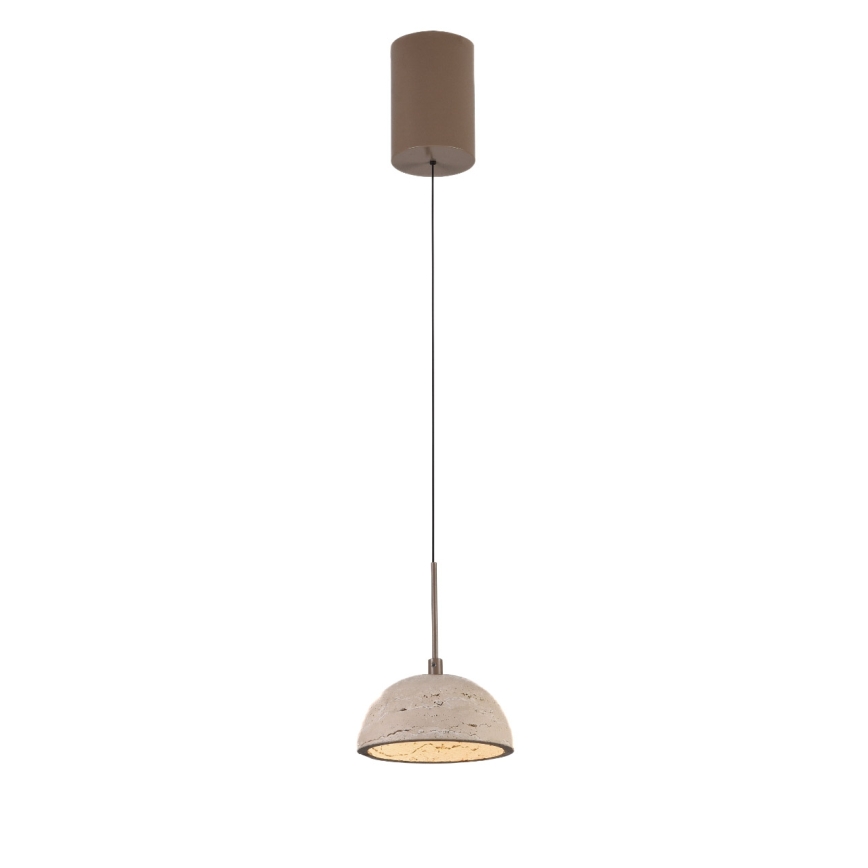 MAXLIGHT P0666 - LED Lustr na lanku CUCCINA LED/57W/230V pr. 15 cm béžová