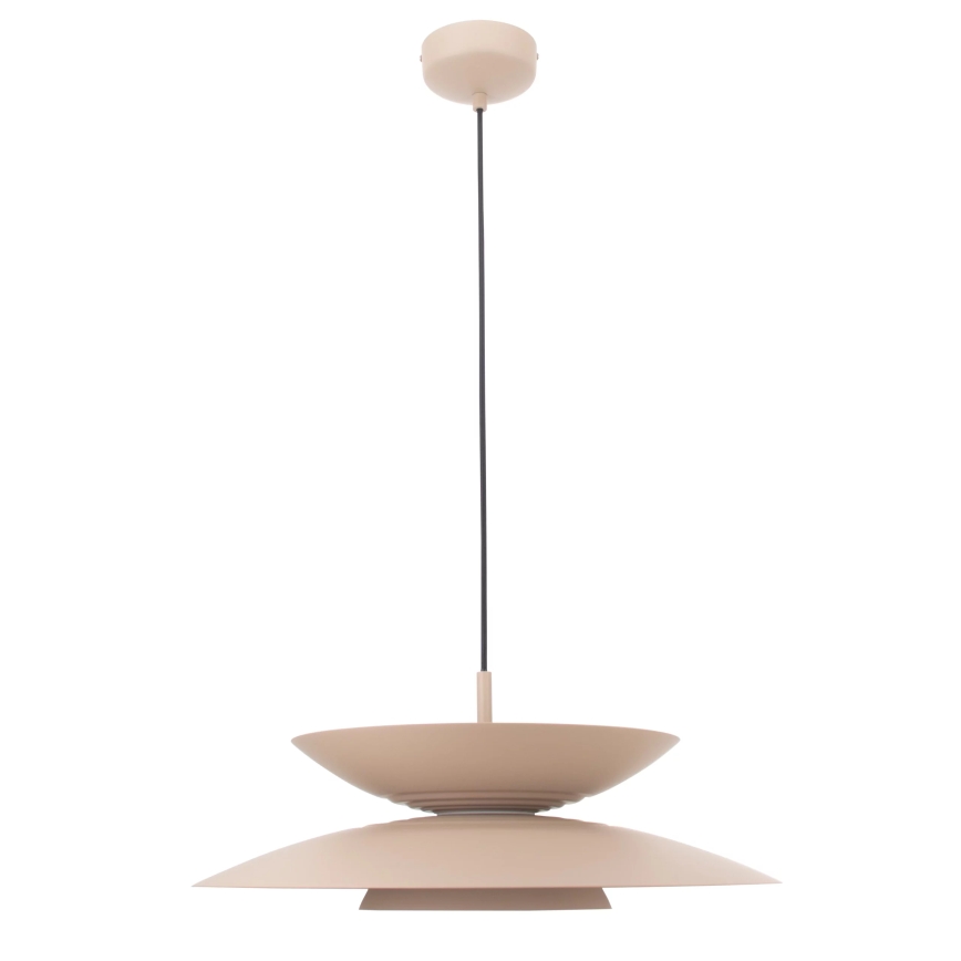 MAXLIGHT P0698 - LED Lustr na lanku MAYUMI LED/12W/230V pr. 50 cm CRI 96 béžová