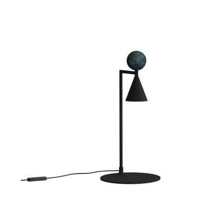 MAXLIGHT T0069 - LED Stolní lampa BINGO LED/12W/230V CRI 92 černá/zelená