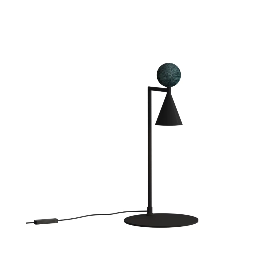 MAXLIGHT T0069 - LED Stolní lampa BINGO LED/12W/230V CRI 92 černá/zelená