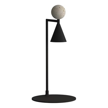 MAXLIGHT T0070 - LED Stolní lampa BINGO LED/12W/230V CRI 92 černá/béžová