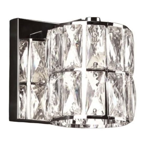 MAXLIGHT W0205 - Nástěnné svítidlo DIAMANTE 1xG9/42W/230V lesklý chrom