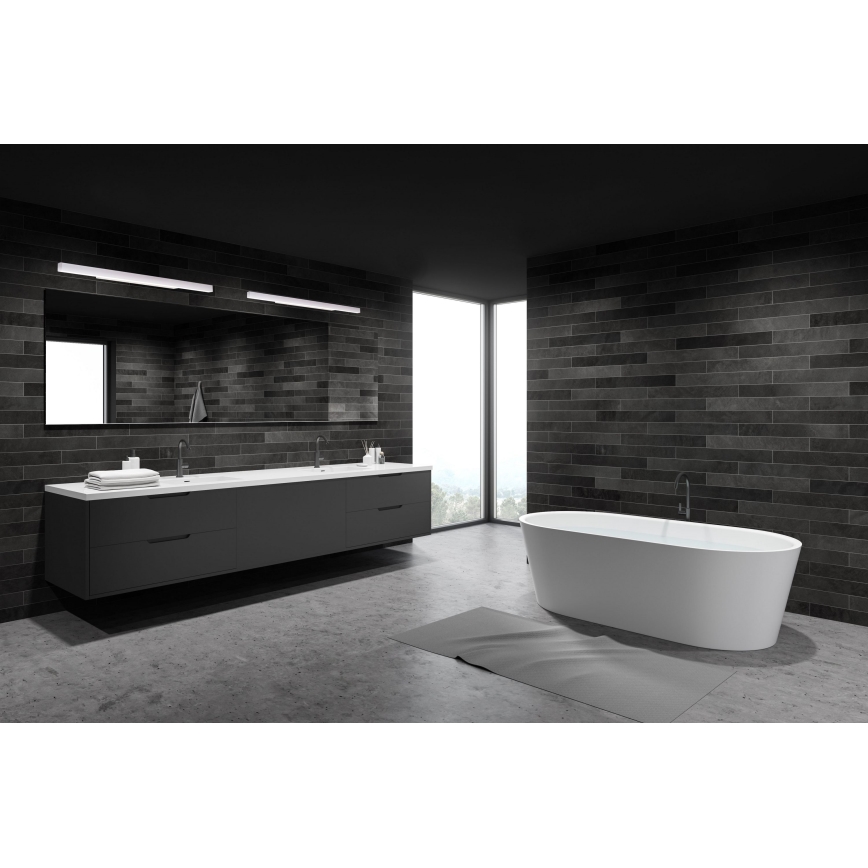 MAXLIGHT W0263 - LED Stmívatelné koupelnové osvětlení zrcadla LINEAR LED/18W/230V 57 cm IP44 bílá