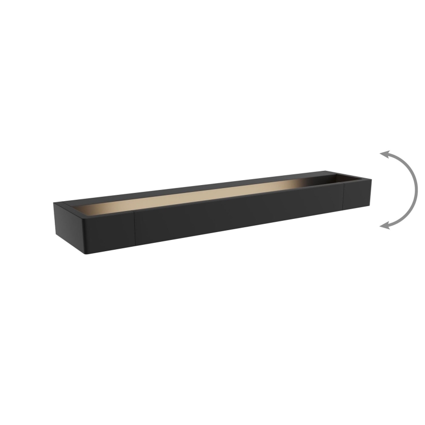 MAXLIGHT W0307 - LED Koupelnové nástěnné svítidlo FLINK LED/12W/230V 45 cm IP44 černá