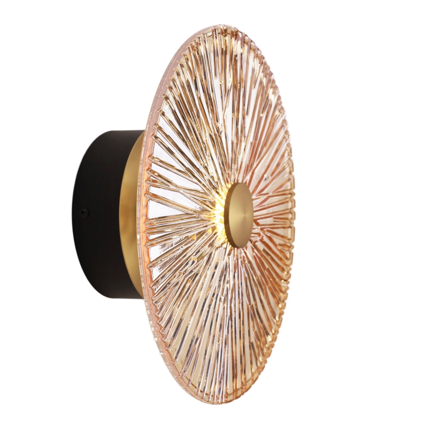 MAXLIGHT W0355 - LED Nástěnné svítidlo ALLURE LED/5W/230V pr. 28 cm zlatá