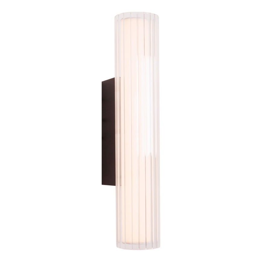 MAXLIGHT W0363 - LED Koupelnové nástěnné svítidlo FAYETTE LED/6W/230V 31 cm IP44 černá