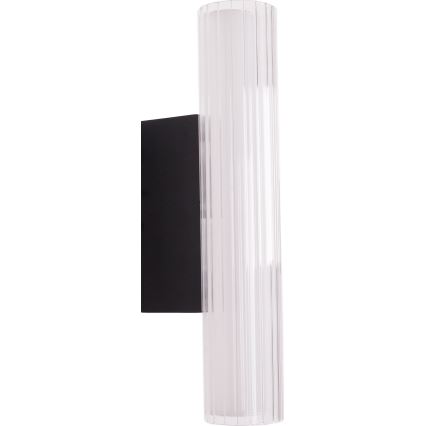 MAXLIGHT W0363 - LED Koupelnové nástěnné svítidlo FAYETTE LED/6W/230V 31 cm IP44 černá