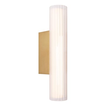 MAXLIGHT W0364 - LED Koupelnové nástěnné svítidlo FAYETTE LED/6W/230V 31 cm IP44 zlatá