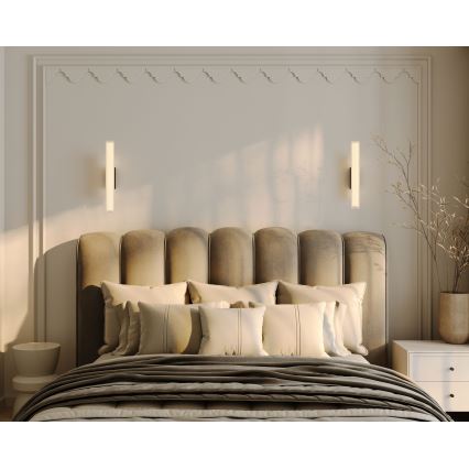 MAXLIGHT W0365 - LED Koupelnové nástěnné svítidlo FAYETTE LED/12W/230V 61 cm IP44 černá