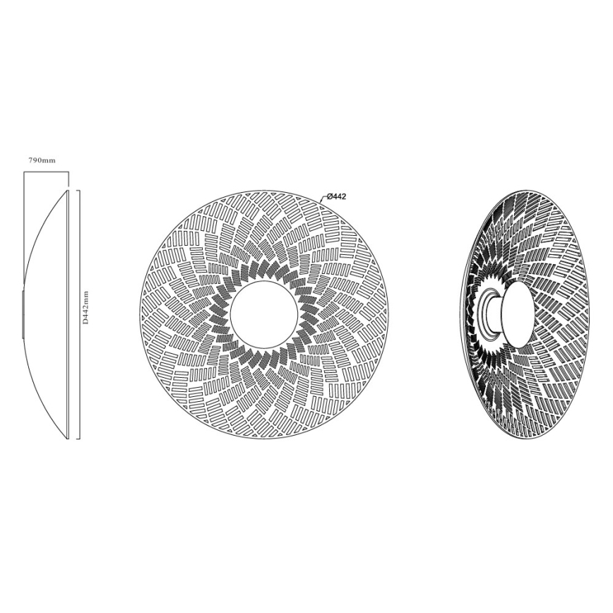 MAXLIGHT W0456 - LED Nástěnné svítidlo MISAKI LED/6W/230V CRI 95 černá