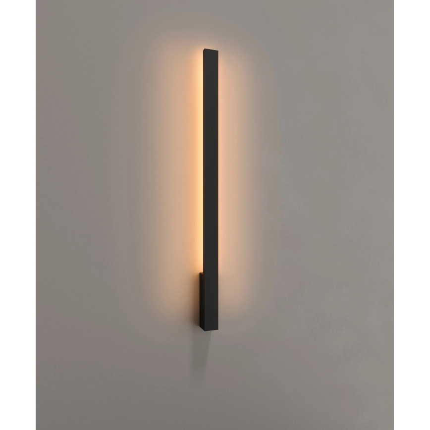 MAXLIGHT W0459 - LED Venkovní nástěnné svítidlo KAPRUN LED/12W/230V CRI 93 IP65 černá
