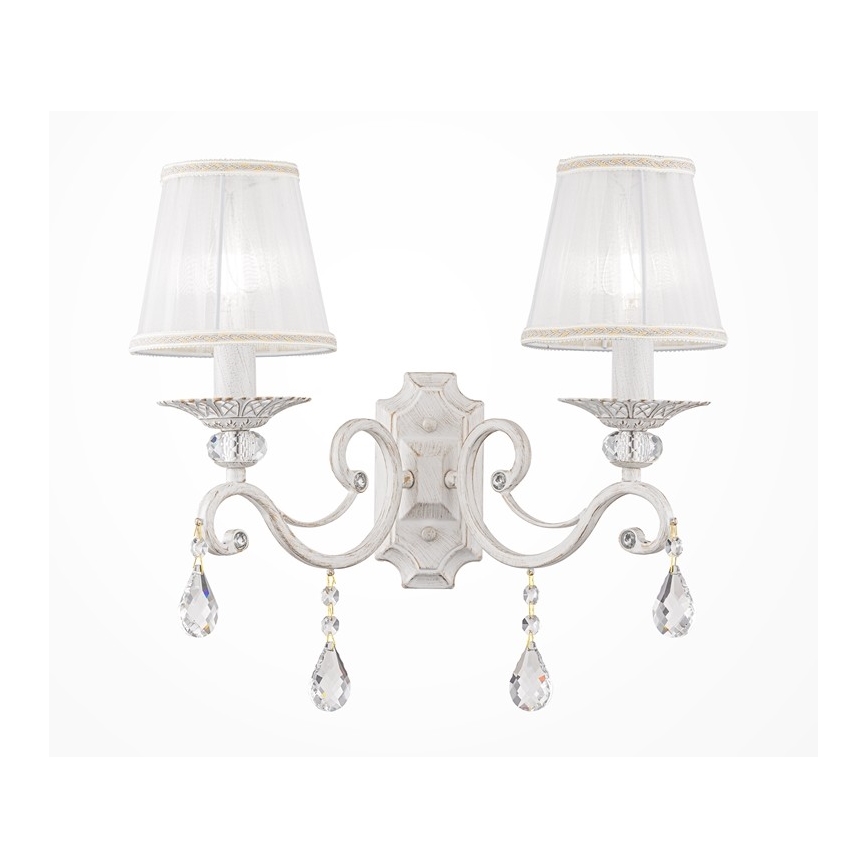 Maytoni ARM247-02-G - Nástěnné svítidlo GRACE 2xE14/40W/230V