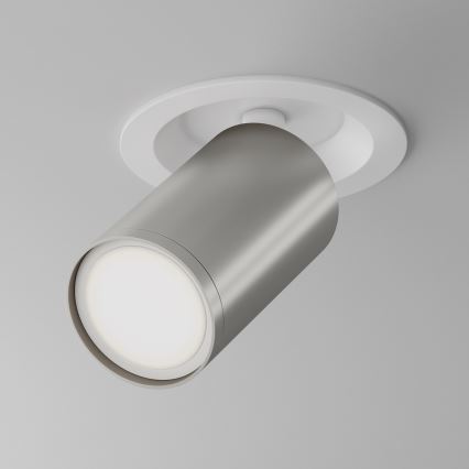 Maytoni C048CL-U-1WS - Podhledové bodové svítidlo FOCUS 1xGU10/10W/230V lesklý chrom