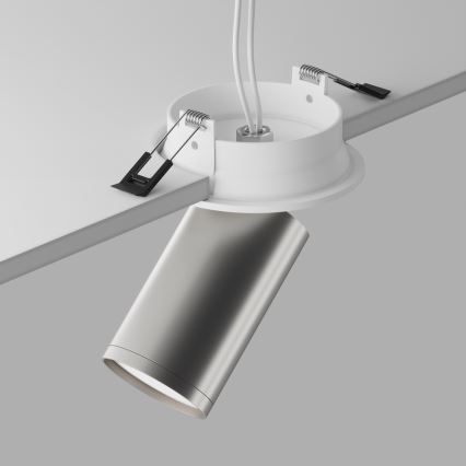 Maytoni C048CL-U-1WS - Podhledové bodové svítidlo FOCUS 1xGU10/10W/230V lesklý chrom