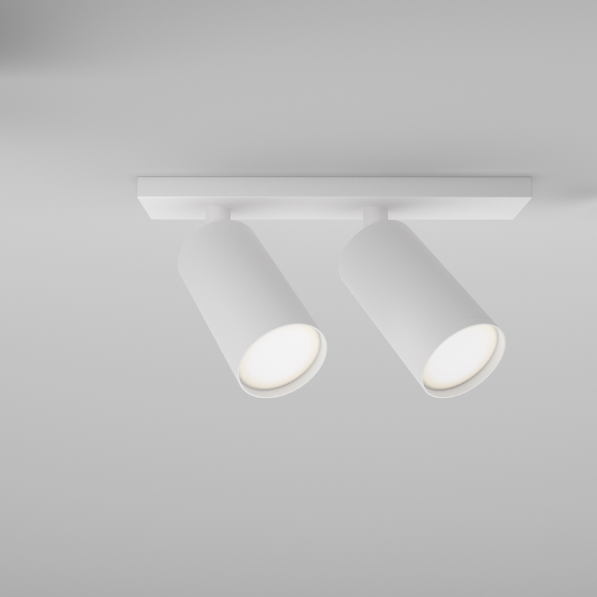 Maytoni C051CL-U-2W - Bodové svítidlo FOCUS 2xGU10/10W/230V bílá