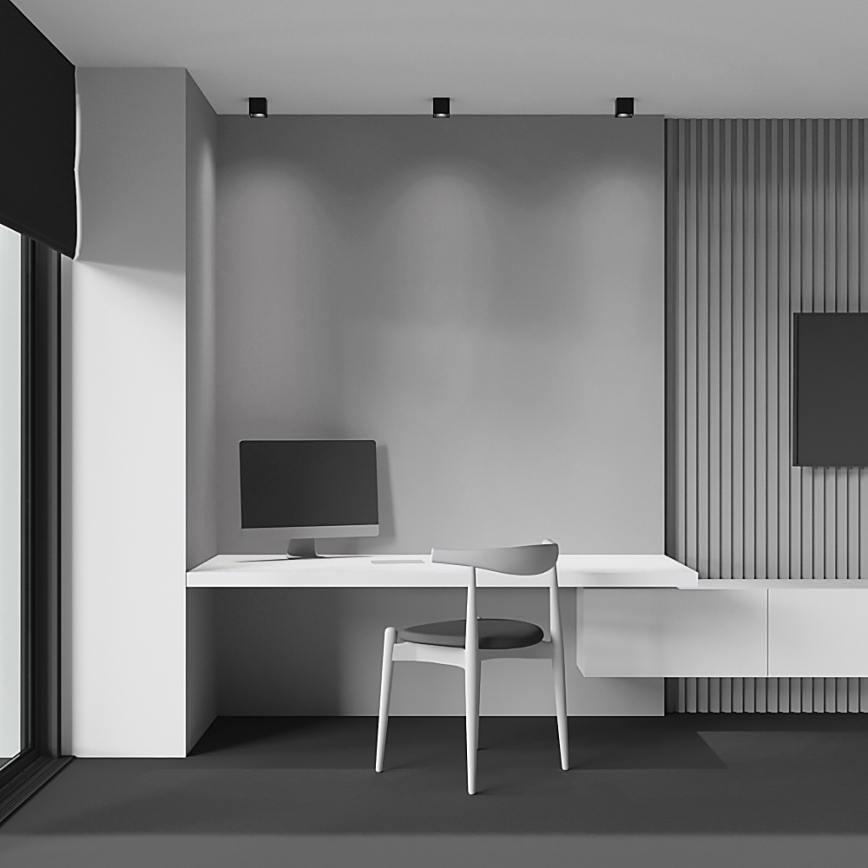 Maytoni C065CL-L12B3K - LED Bodové svítidlo ALFA LED/12W/230V CRI 90 černá