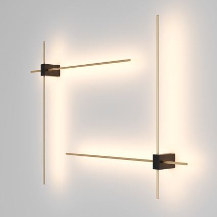 Maytoni C070WL-L12GB3K - LED Nástěnné svítidlo PARS LED/12W/230V CRI 90 černá