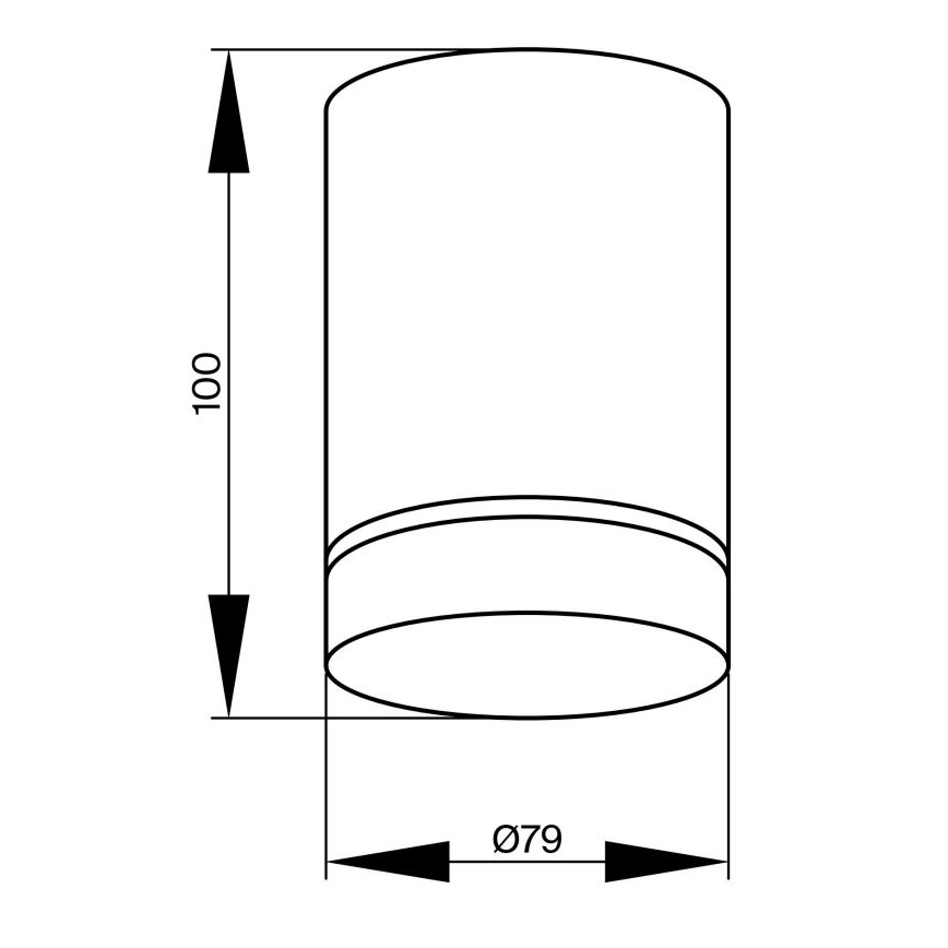 Maytoni C085CL-9W3K-B - LED Bodové svítidlo ORLO LED/9W/230V CRI 90 3000K černá
