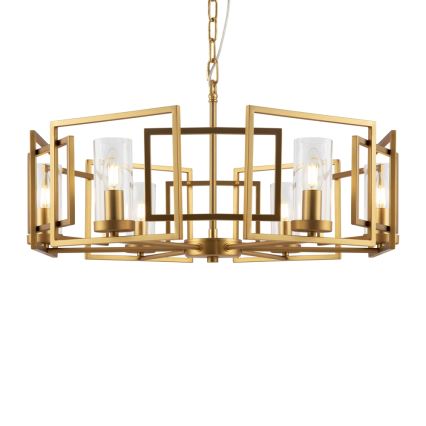 Maytoni H009PL-06G - Lustr na řetězu BOWI 6xE14/40W/230V