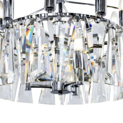 Maytoni MOD043PL-18CH - Lustr na řetězu PUNTES 18xE14/40W/230V lesklý chrom