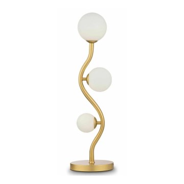 Maytoni MOD059TL-03G - Stolní lampa UVA 3xG9/28W/230V