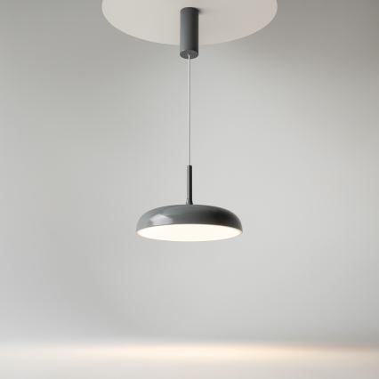 Maytoni MOD189PL-L12GR3K1 - LED Lustr na lanku GERHARD LED/19W/230V pr. 30 cm šedá