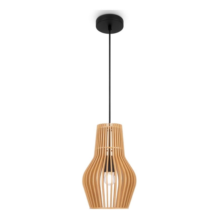 Maytoni MOD191PL-01W - Lustr na lanku ROOTS 1xE27/40W/230V pr. 20 cm béžová