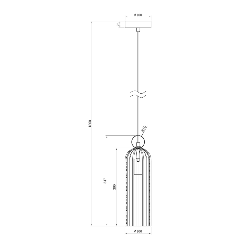 Maytoni MOD302PL-01GR - Lustr na lanku ANTIC 1xE14/40W/230V zlatá/šedá