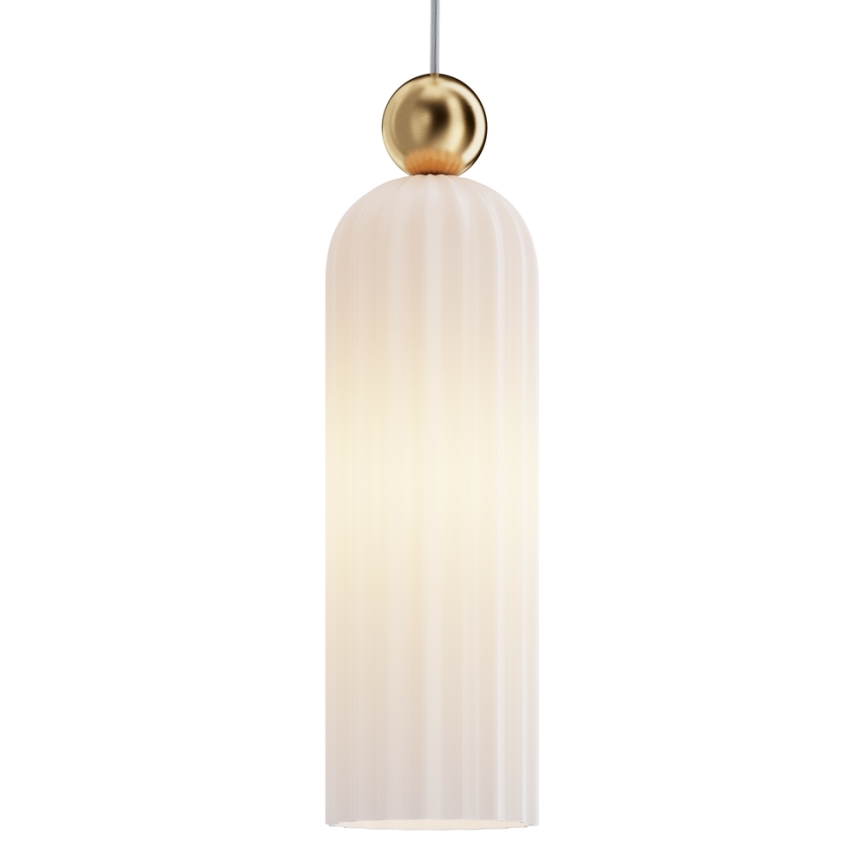 Maytoni MOD302PL-01W - Lustr na lanku ANTIC 1xE14/40W/230V zlatá/bílá